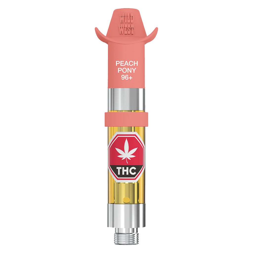 95+ Peach Pony Liquid Diamonds 510 Thread Cartridge